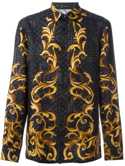 chemise versace pas cher homme|Chemises homme en promo Versace .